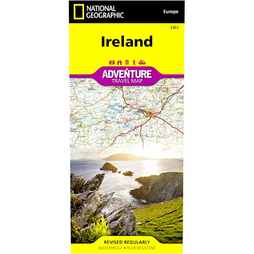 National Geographic Maps Ireland Map (National Geographic Adventure Map, 3303)