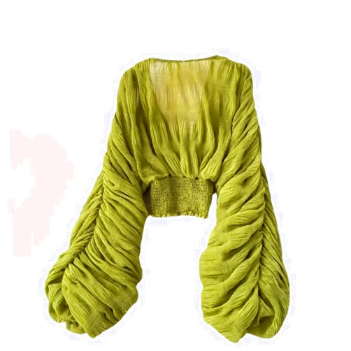 XPONNI Bell Sleeve Tops for Women Dressy Tops for Evening Wear Lace Blouses for Women