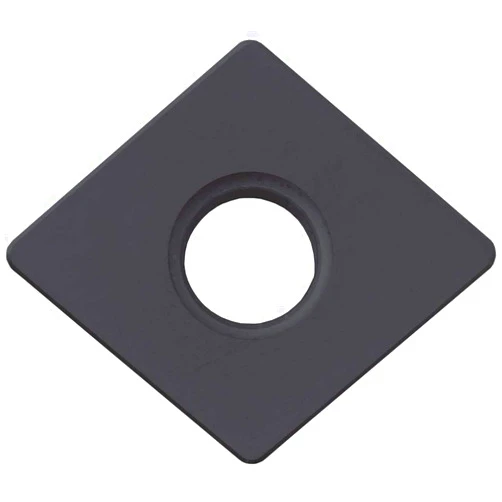 Kyocera CNGA 432T00825 A65 Grade Uncoated Ceramic, 80 Degree Diamond, Negative Rake Angle, Neutral Turning Insert for Continuous in Cast Iron and Hard Material (10 pcs)