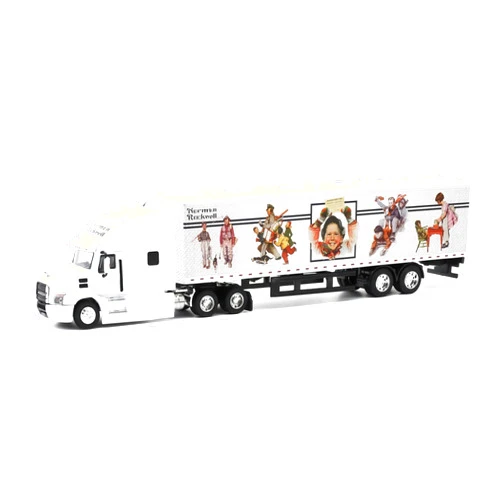 My Pet Elephant Greenlight 30194 2019 Mack Anthem 18 Wheeler Tractor-Trailer - Norman Rockwell (Hobby Exclusive) 1/64 Scale