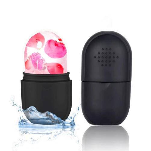 Oarkive Ice Roller for Face and Eye, Upgrated Ice Face Roller, Facial Ice Roller Skincare Ice Roller, Contour Ice Cube for Face Ice Face Massager, Silicone Ice Mold for Face for Beauty Puffiness Pain Relief