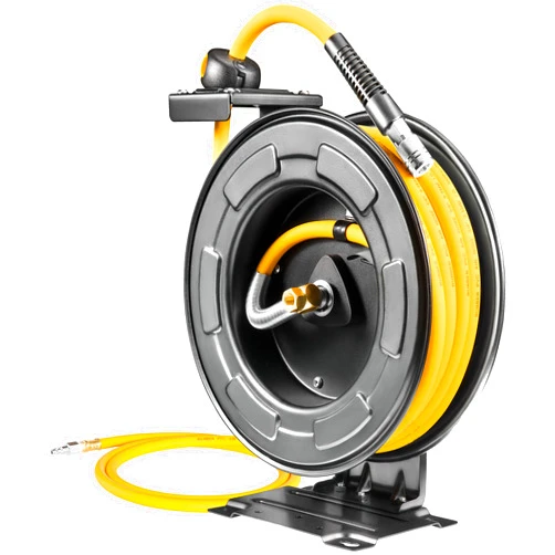 AIRZILLA Steel Retractable Air Hose Reel 3/8