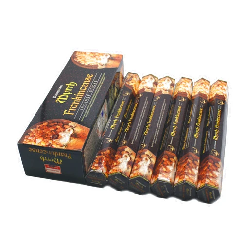 Darshan Frankincense & Myrrh - 120 Sticks Box - Darshan Incense (Standard Version)