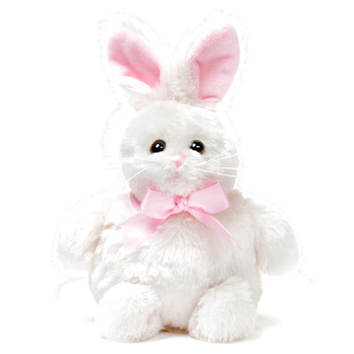 Bearington Collection Bearington Lil’ Bunni The White Bunny Stuffed Animal, 6 Inch Small Bunny Stuffed Animals