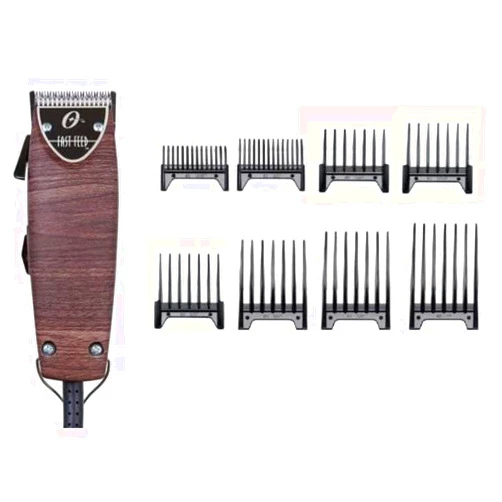 Generic Oster Fast Feed Limited Edition Wooden Wood Color Hair Adjustable Pro Clipper +8pc Combs