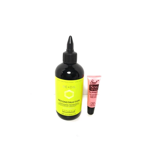 Maxima Hair Technology Maxima Esthesia Re.Oil Reconstruction Oil 250ml /8.45 oz -Free Starry Lip Plumping Gloss 10ml