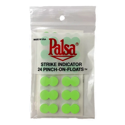 Wapsi Fly Palsa Strike Indicator Pinch-on-Floats, 24 Count (Color Choice)