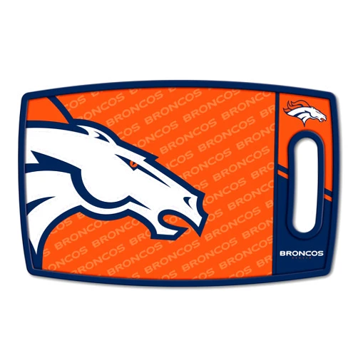 YouTheFan NFL Denver Broncos Logo Series Cutting Board