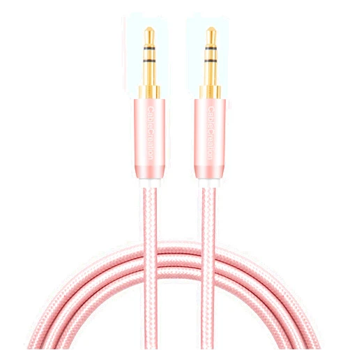 CableCreation 3.5mm Aux Cable, 3.5mm Male to Male Stereo Auxiliary Audio Cable, Compatible with LilGadgets Headphones, Smartphones, Home/Car Stereos & More, 3ft / 1M