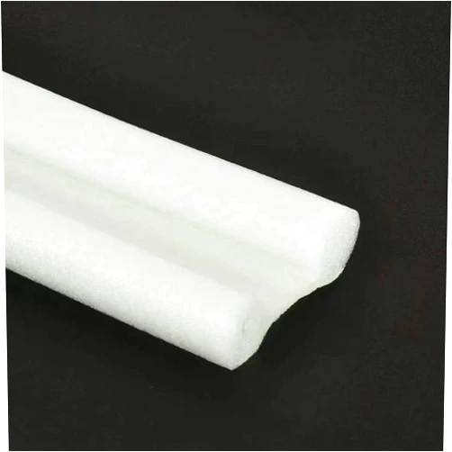 LYTON Waterproof Seal Strip, 92cmDraught Excluder Stopper Door Bottom Guard Double Silicone Soundproof Flexible Wind Noise Reduction (White)