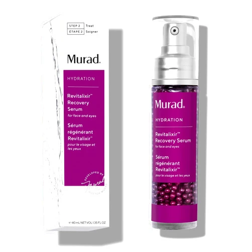 Murad Revitalixir Recovery Serum - Hydration Anti-Aging Serum -Brightening Eye Puffiness Reducing Treatment Visibly Relaxes Wrinkles - For Face and Eyes,1.35 Fl Oz
