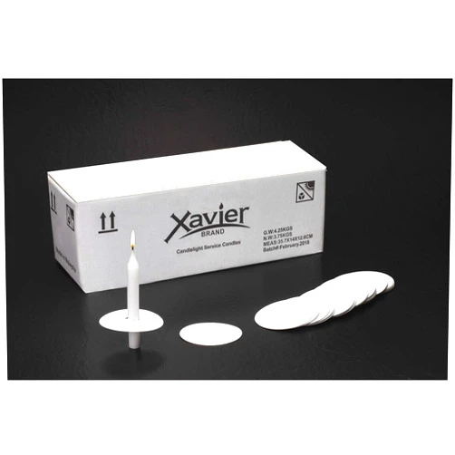 XAVIER Candlelight Service Candle Bundles (50) 5