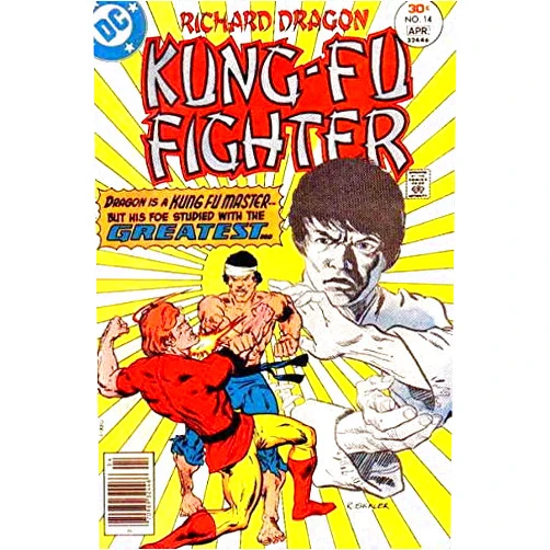 Richard Dragon, Kung-Fu Fighter #14 VG ; DC comic book | Bruce Lee Tribute