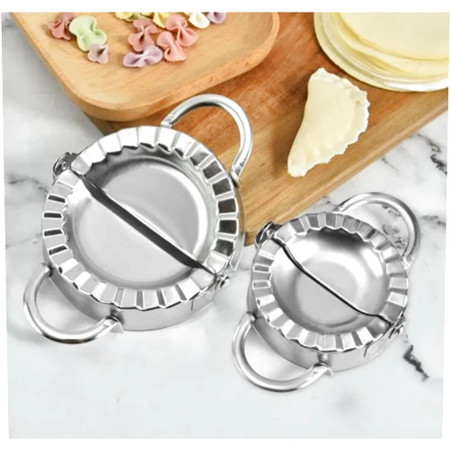 Home 2 U Gyoza cutter (Large), Silver, F001178