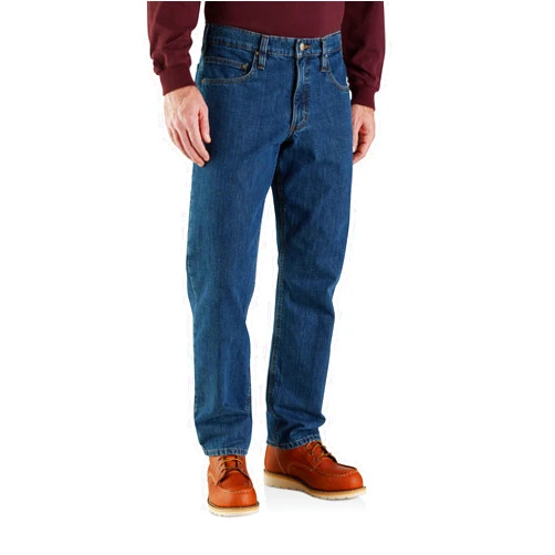 Carhartt Men's Relaxed Fit Flannel-Lined 5-Pocket Jean