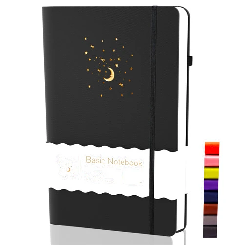 CAGIE Lined Journal Notebook for Work, 196 Pages, 5.7
