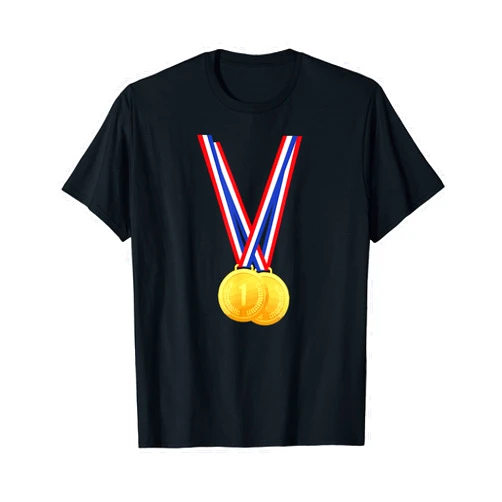Funny gold medal clothes and gifts Gold Medals - Funny Shirt for Winners and Champions T-Shirt