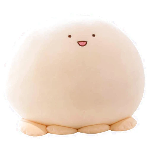 REFAHB 15.7 inch Cute Octopus Plush Stuffed Animal Body Pillow Fat Cartoon Cylindrical Body Pillows for Kids, Super Soft Hugging Toy Gifts for Bedding, Kids Sleeping Nap Kawaii Pillow