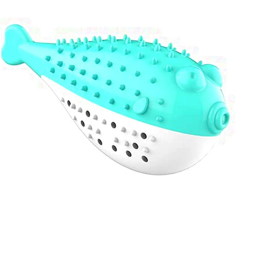 Sanshia Cat Toothbrush Catnip Toy, Interactive Chew Toy with Built-in Bells, Rubbing Face Eliminate Loneliness,Easy Clean