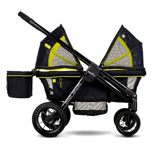 Evenflo Pivot Xplore All-Terrain Stroller Wagon (Wayfarer Black)