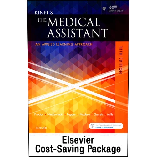 By Julie Pepper BS CMA (AAMA) (Author), Payel Madero RHIT MBA (Author), Brigitte Niedzwiecki RN MSN RMA (Author), Helen Mills (Author), Deborah B. Proctor EdD RN CMA (Author), Martha (Marti) Garrels MSA MT(ASCP) CMA (AAMA) (Author) & 4 more Kinn's The Medical Assistant - Text, Study Guide and Procedure Checklist Manual Package
