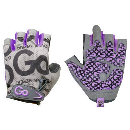 GoFit GoFit GF-WGTC-PPL Women's Pro Trainer Gloves