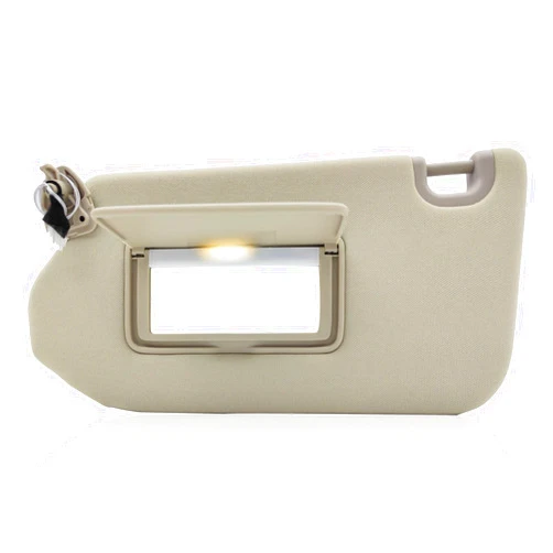 PXASU 964009PB0A Sun Visor Left Driver Side with Light, with Mirror for 2013-2020 Nissan Pathfinder, 2014-2017 Infiniti QX60, 2013 Infiniti JX35, Replacement# 96401-9PB0A