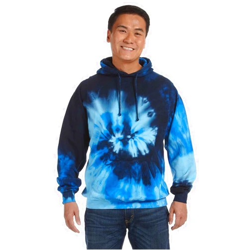 Tie-Dyed Tie Dye Colortone Adult Spider Hood