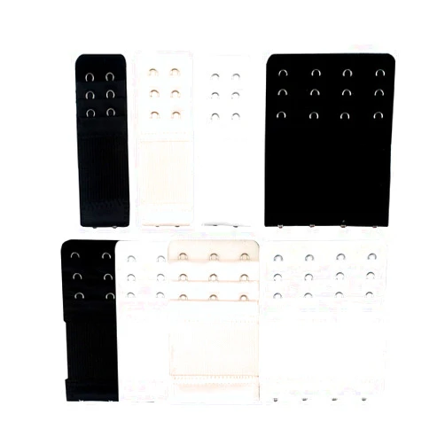 KALiM Colorful Women's Bra Extenders 2 Hook/3 Hook/4 Hook, Soft and Comfortable Bra Strap Extension(combo pack)