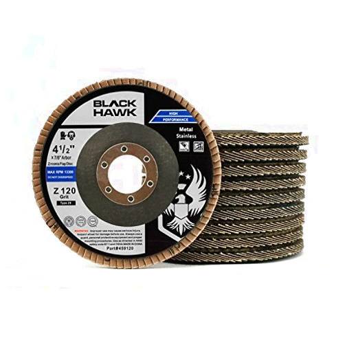 BHA Zirconia Grinding and Sanding Flap Discs T29, 4-1/2