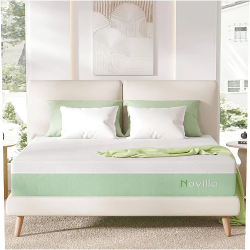 Novilla Mattress King Size,12 Inch Gel Memory Foam Mattress in a Box for Cool Night & Motion Isolation,Medium Firm Feel Bed Mattress,Bliss
