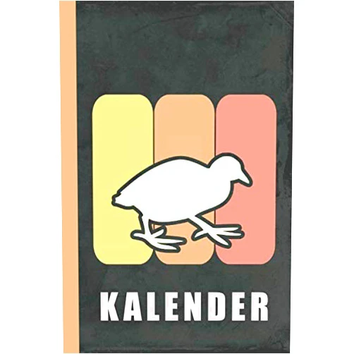 Flodee's Wachtelzucht Kalenderbuch Kalender: Wachtel Zwergwachtel Legewachtel Geschenk (Wachtel Zubehör) (German Edition)