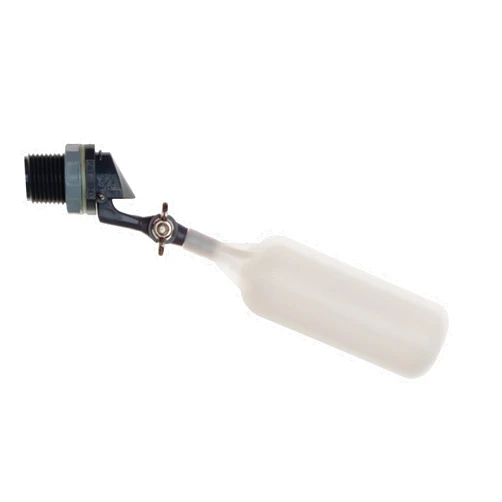 Kerick Valve MA052 PVC Mini Float Valve, Tank Mount, Adjustable Arm, 1.5 gpm at 60 psi, 1/2