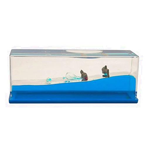 ALPI International, Ltd. Liquid Wave Paperweight Sharks