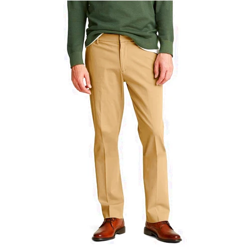 DOCKERS Mens City Trouser Straight Fit Smart 360 Tech Pants
