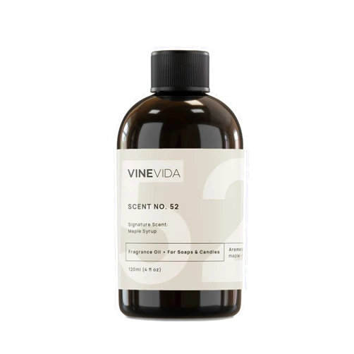 VINEVIDA [4oz] Maple Syrup Fragrance Oil for Candle Making - Candle Scents for Candle Making, Made in USA Candle Oil Scents - Scents for Soap Making - Natural Candle Fragrance Oil - Soap Scents