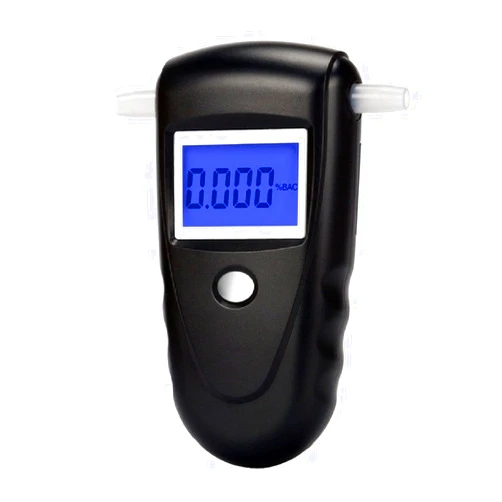 Lencool Breathalyzer, Portable Breath Alcohol Tester LED Screen with 10 Mouthpieces for Home Use