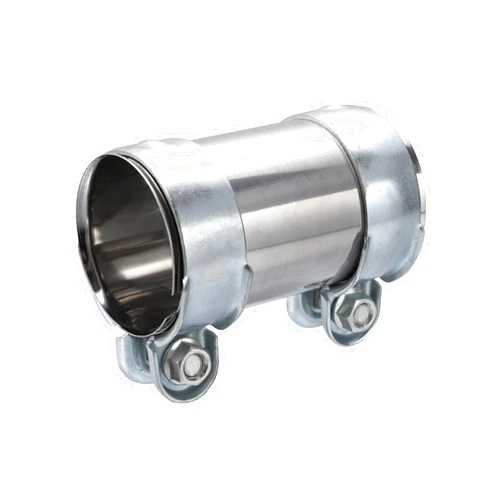 X AUTOHAUX Adjustable Exhaust Pipe Tube Joiner Connector Sleeve Clamp 65mm 68.5mm 125mm