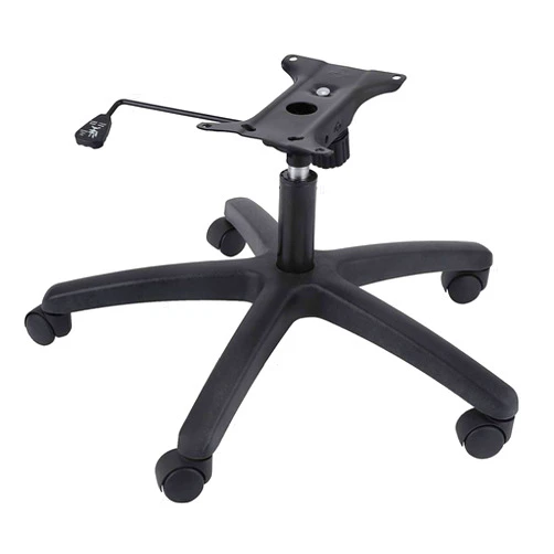 BLTPress Chair Base Replacement, 28 Inch Office Chair Base, Swivel Chair Base Replacement 330 LBS Weight Capacity Height Adjustable Complete Under Seat Kit