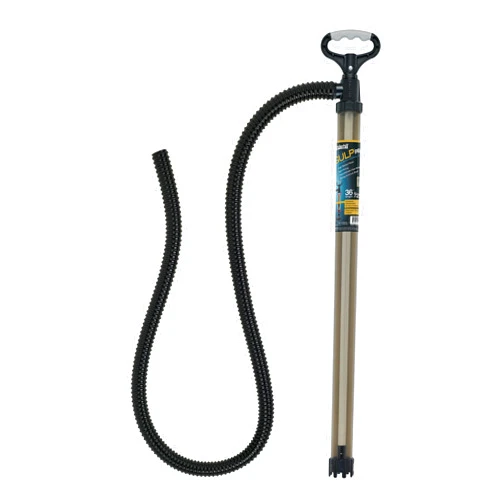 Underhill Big Gulp Pro Siphon Suction Water Pump 36 Inch Length with 72 Inch Outlet Hose, For Fluid Transfer, Water Removal, A-G3672CK