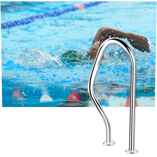 BTURYT Swimming Pool Hand Rail Safety Handrail,Stainless Steel Stair Step Railing Kit for In Ground Swimming Pools,Easy Mount Water Grab Bars for Adults