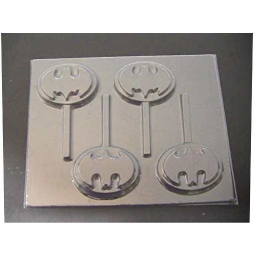 Molds N More Batman Logo Superhero Comic Chocolate Candy Lollipop Mold