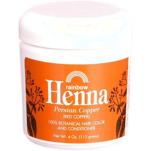 Rainbow Research Henna Hair Color and Conditioner Persian, Copper Red, 4 Fluid Ounce