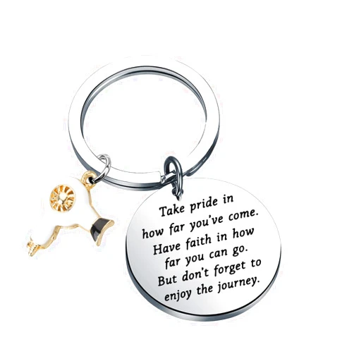 FUSTMW Hairdresser Keychain Gifts Hair Stylist Gifts Hair Dryer Keychain Hair Salon Barber Gifts Cosmetology Graduation Gifts