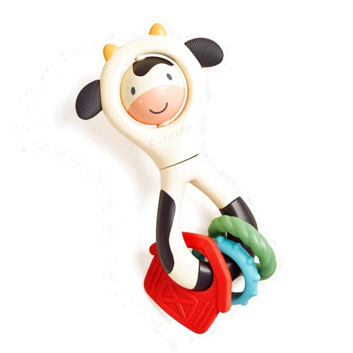 Itzy Ritzy Spinner Rattle (Cow)