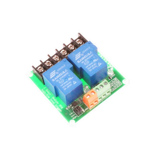 NOYITO 30A 2 Channel Relay Module High Low Level Trigger with Optocoupler Isolation Load DC 30V AC 250V 30A for PLC Automation Equipment Control Industrial Control (2 Channel 24V)