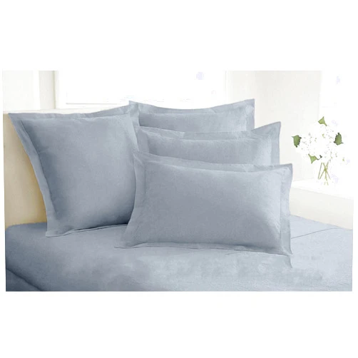 Bluemoon Homes 1000 Thread Count 100% Egyptian Cotton Pillowcases, Queen Set of 2, Silver Grey
