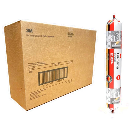 3M(TM) Fire Barrier Sealant CP 25WB+, 20 fl. oz., Sausage, 10/case