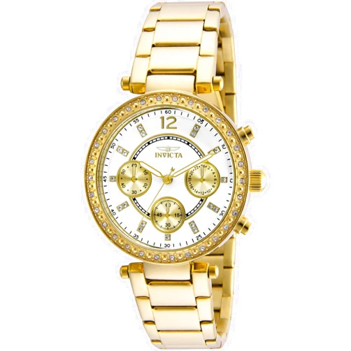 Invicta Women's 21387 Angel Analog Display Swiss Quartz Gold Watch