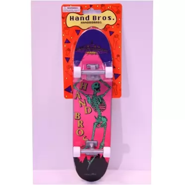 Generic HANDBROS Handboard Skateboard 27cm 10.5 inch Tech Large Finger Board W/Grip 'SKRELETON'